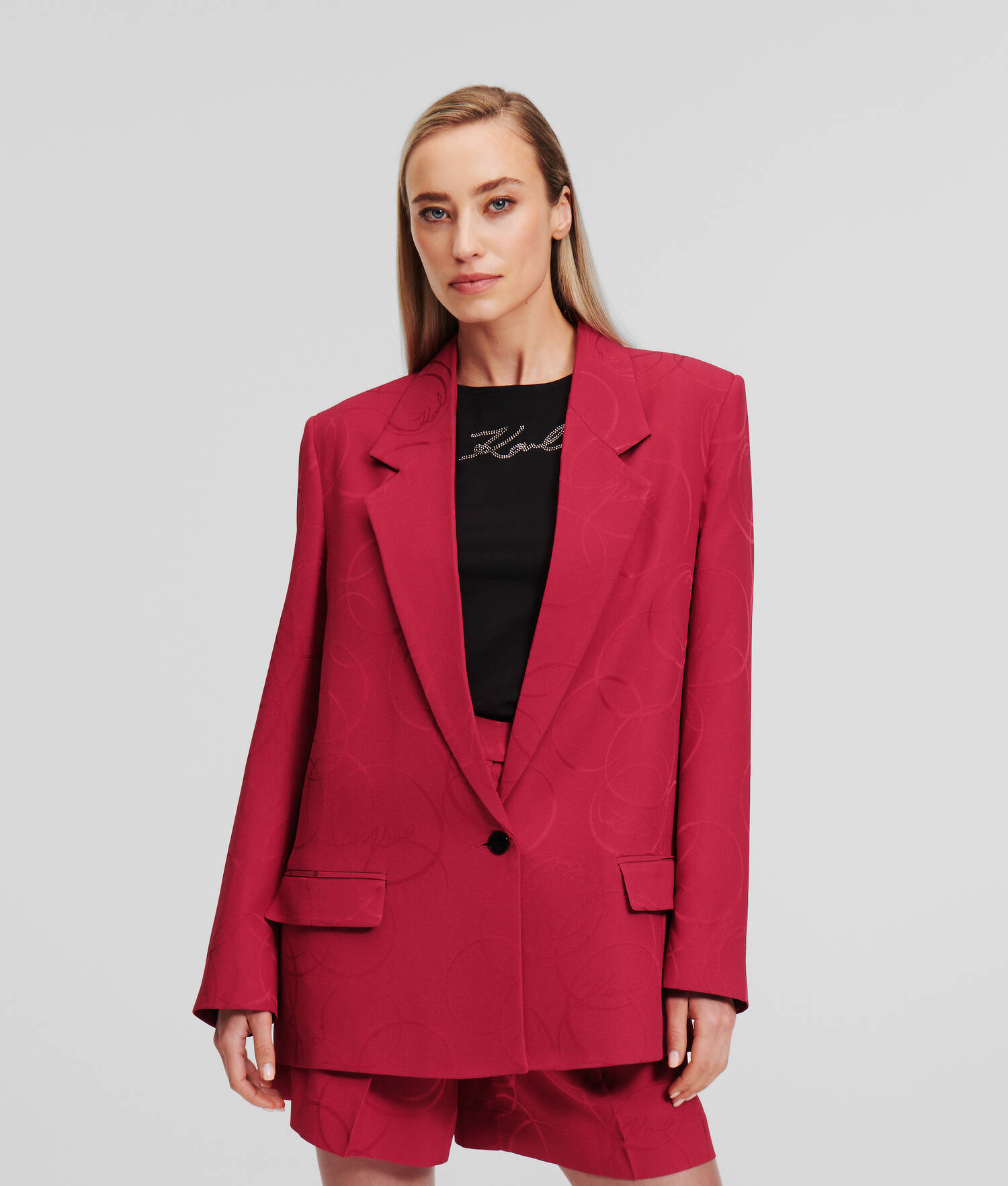 BLAZER EN SATIN