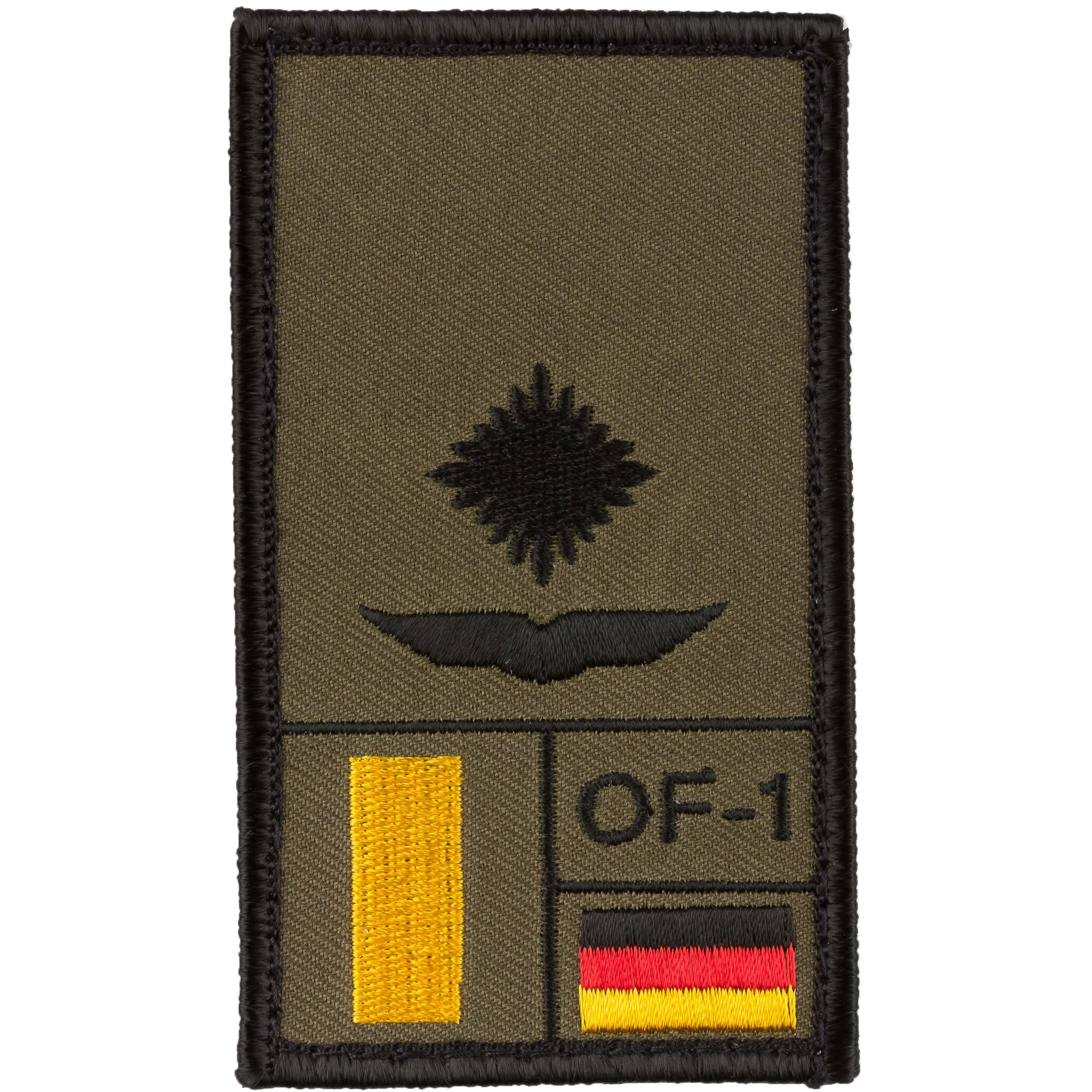 Café Viereck -  Rank Patch Leutnant Luftwaffe