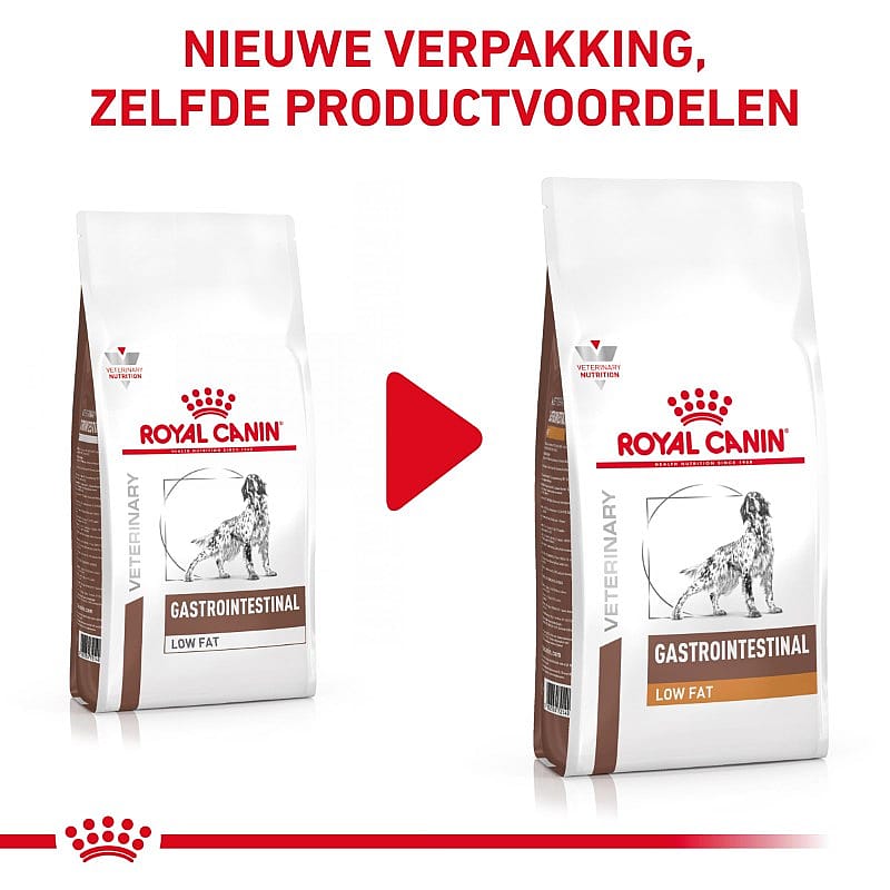Royal Canin Hond Gastro Intestinal Low Fat Dieetvoeding voor ondersteuning van de spijsvertering van volwassen honden