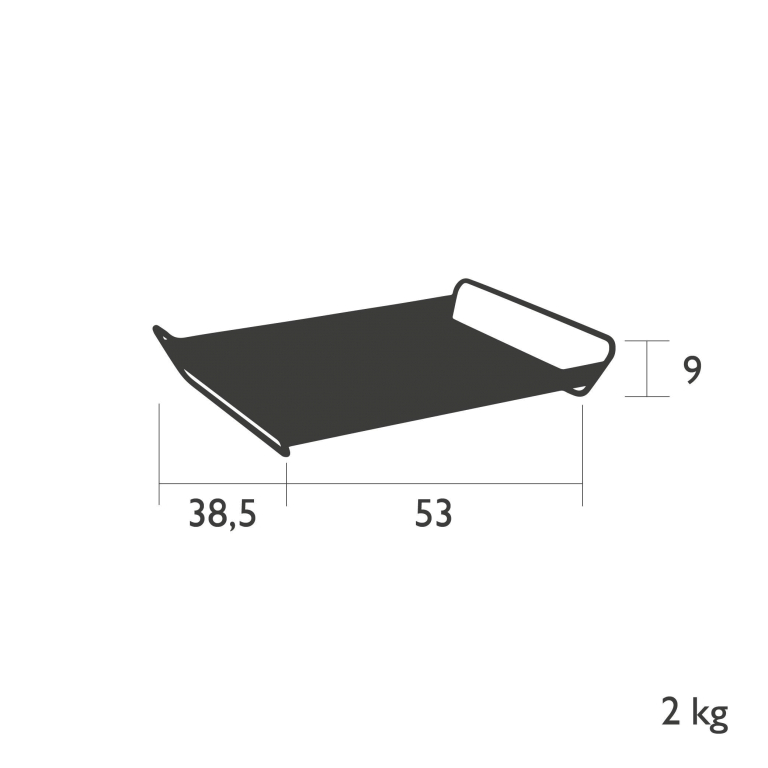 Fermob Alto dienblad 53x38 Cactus