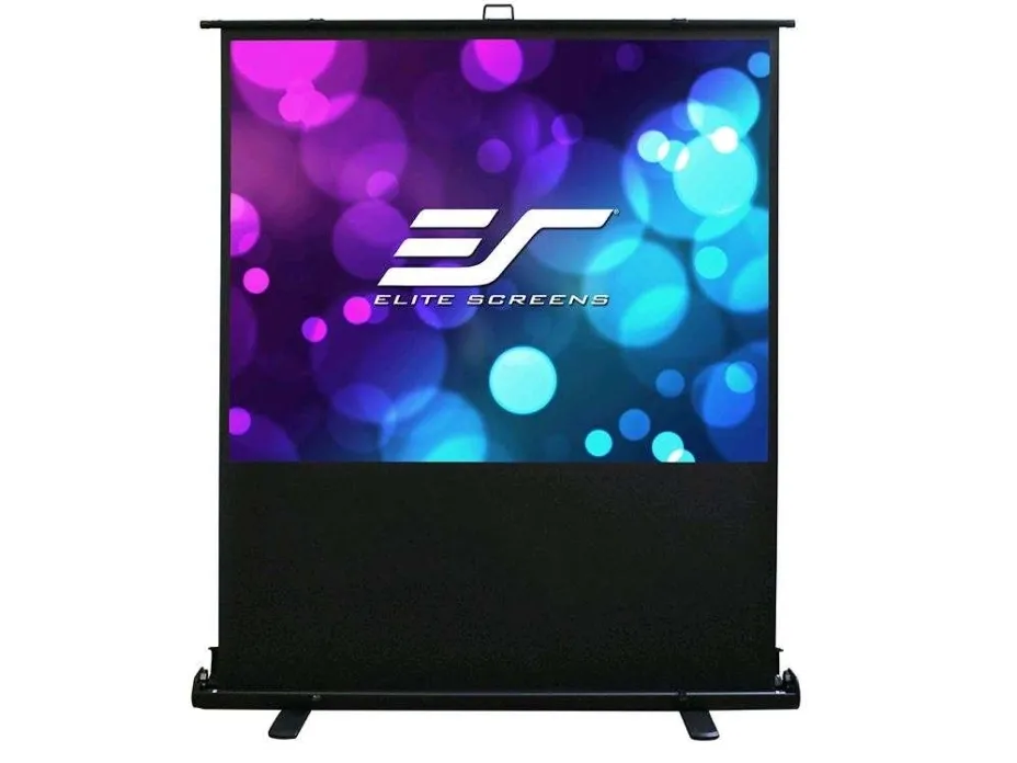 Elite Screens ezCinema Plus 2 Series Premium - Projektor skærm med gulvholder - gulvstående - 100