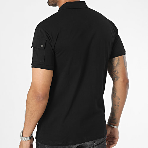 Polo Manches Courtes Noir