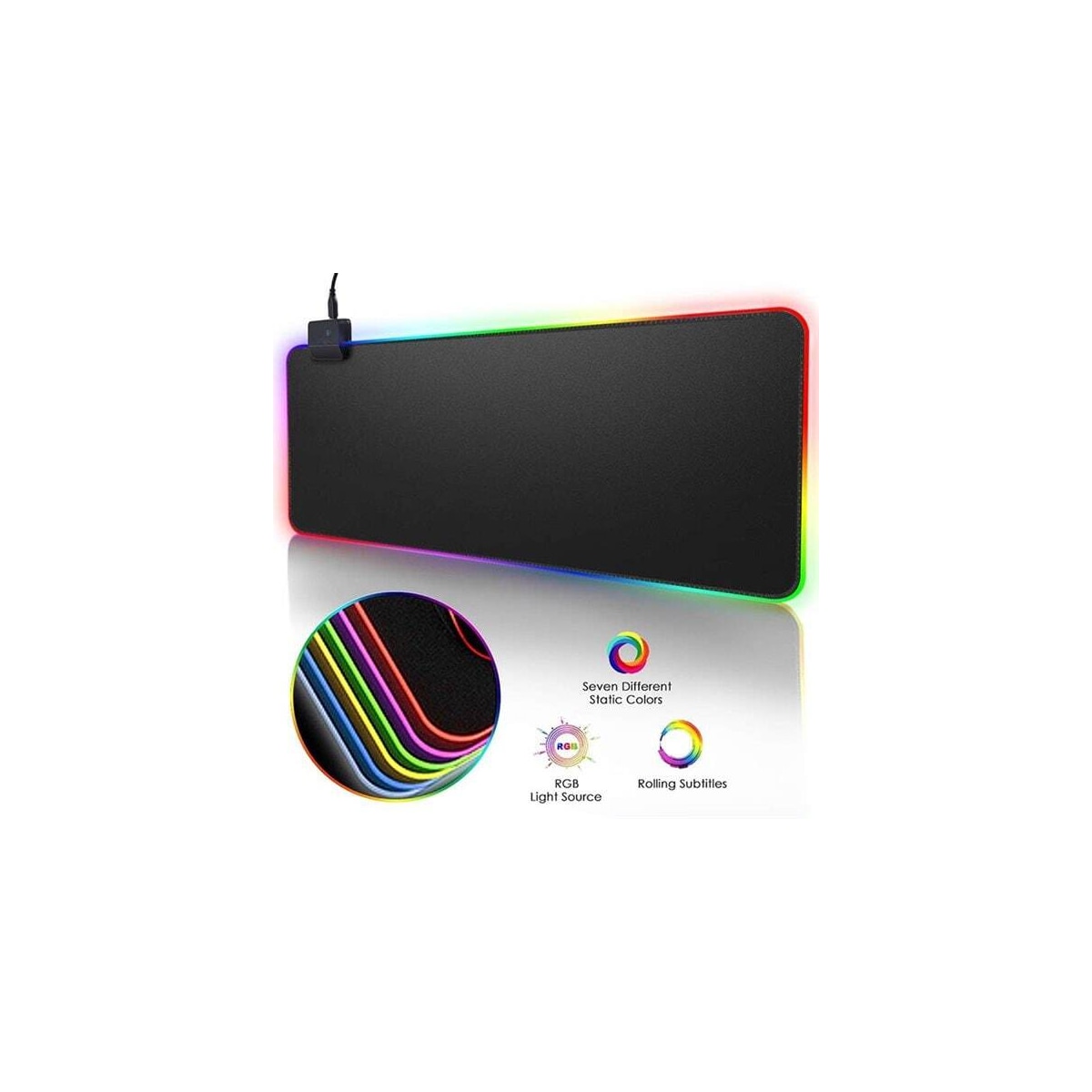 Gaming Musematte RGB 90x40
