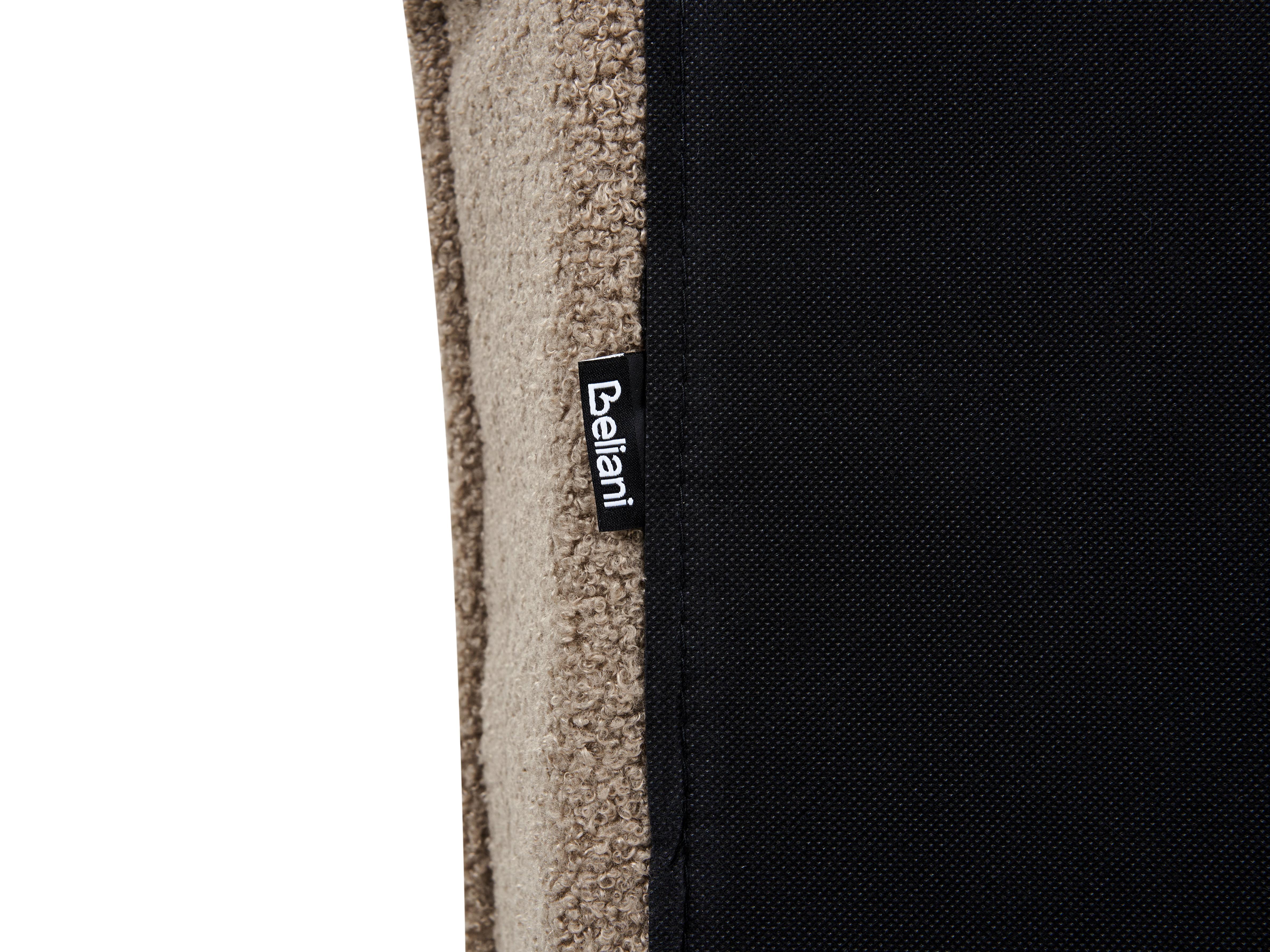 Waterbed Bouclé VINAY 180 x 200 cm Bruin