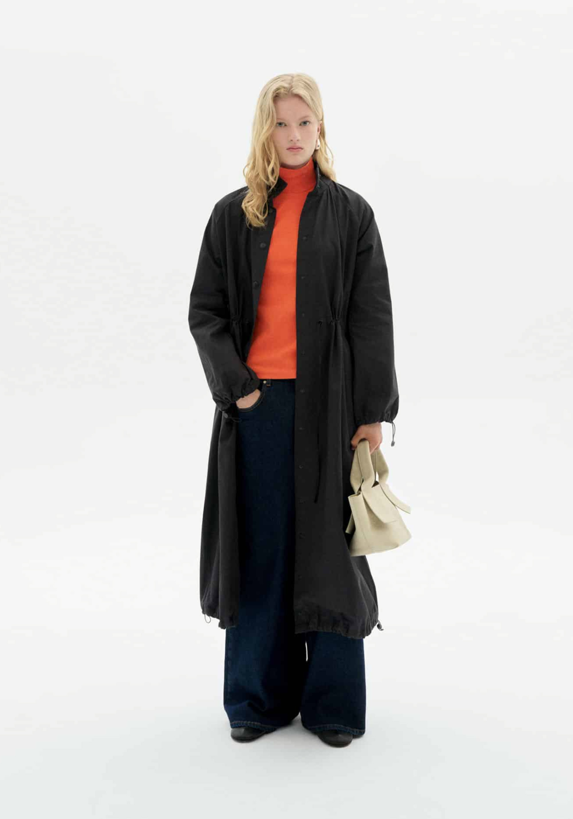 Thinking Mu Longsleeve Hemp Aine Apricot Orange