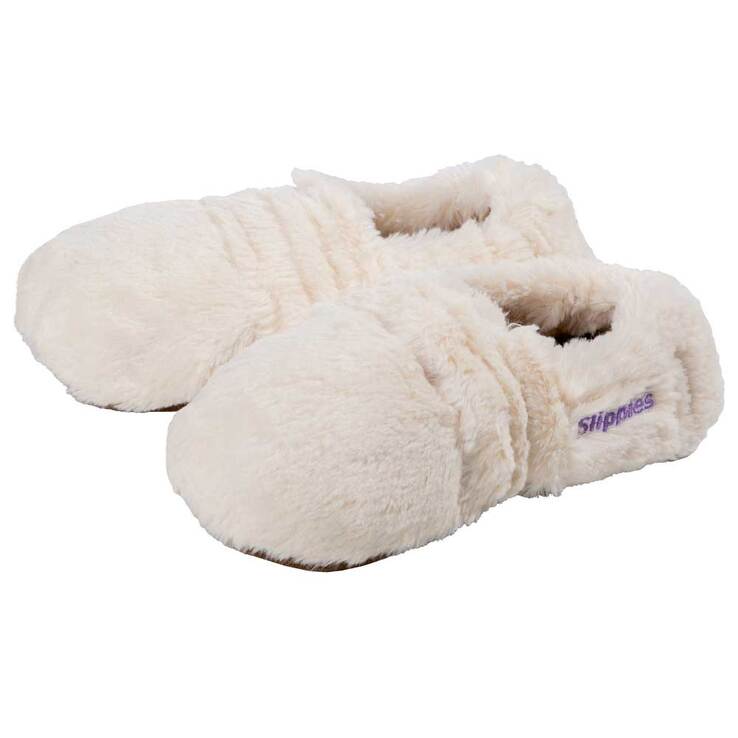 Warmies Slippies Schuhe Deluxe Größe 36 - 40 crem.plush, 1 St