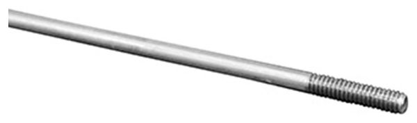 RAYON INOX ARGENT TETE DROITE DT SWISS COMPETITION 2-1.8-2mm L 286mm SANS ECROU (UNITE)