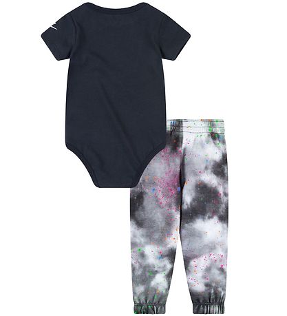 Nike Bukser/Body k/æ - Tie Dye - Sort