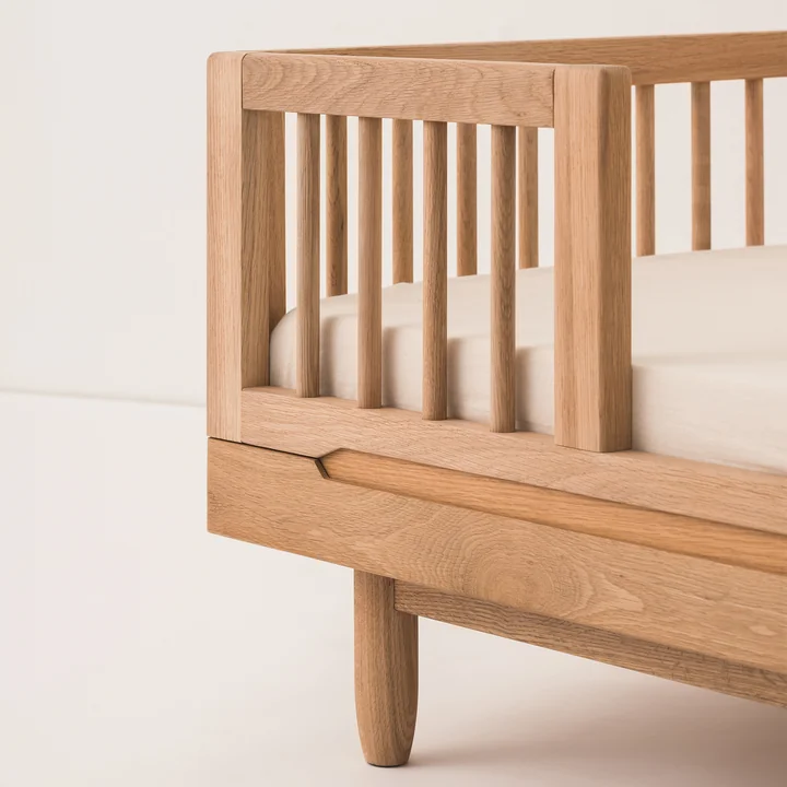Nobodinoz - Pure Rausfallschutz für Junior Bett, Eiche