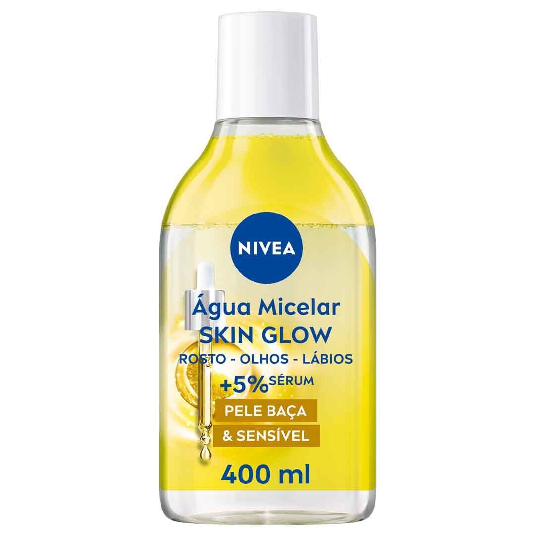 NIVEA  MicellAIR Skin Breathe Professional - Água Micelar Skin Glow - 400ml