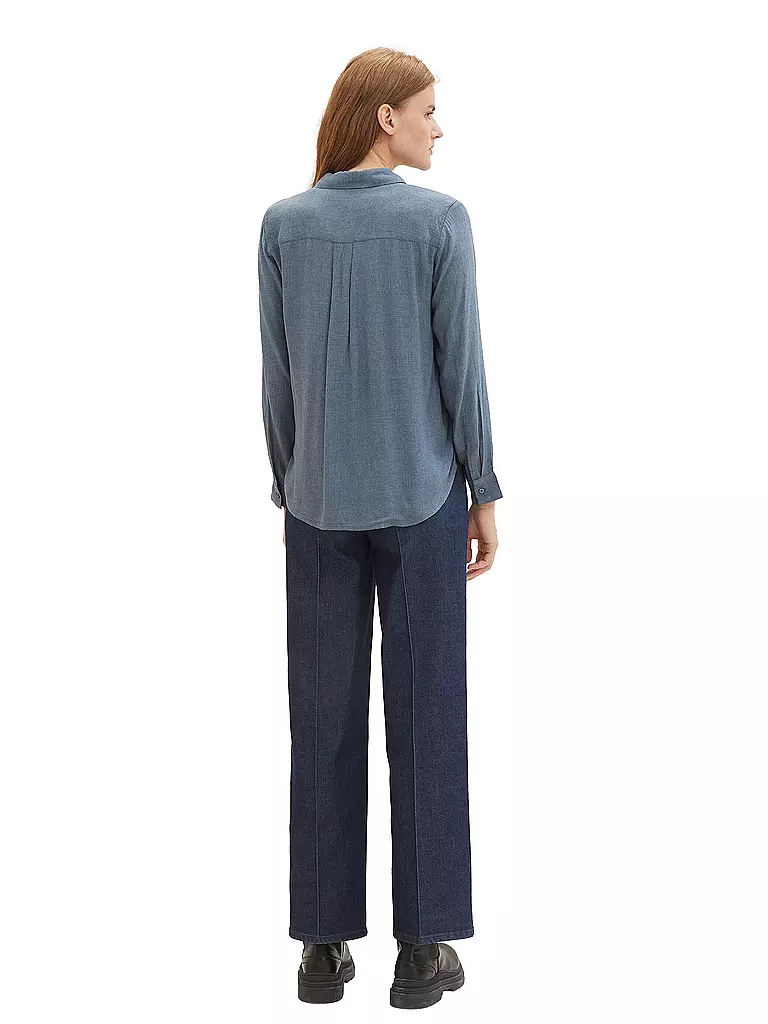 TOM TAILOR Bluse  blau