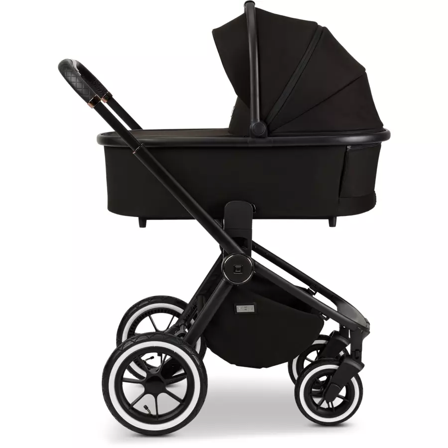 MOON Kombikinderwagen Resea Edition+ blackblack matt