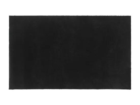 Tapis de porte noir 90x150 cm fibre de coco touffeté