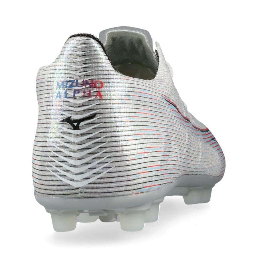 Mizuno Alpha Made in Japan AG Shining - Blanc/Rouge