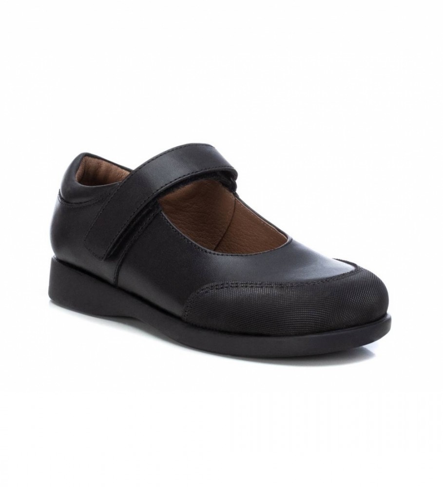 Sapatos de couro Xti Kids 150257 Preto