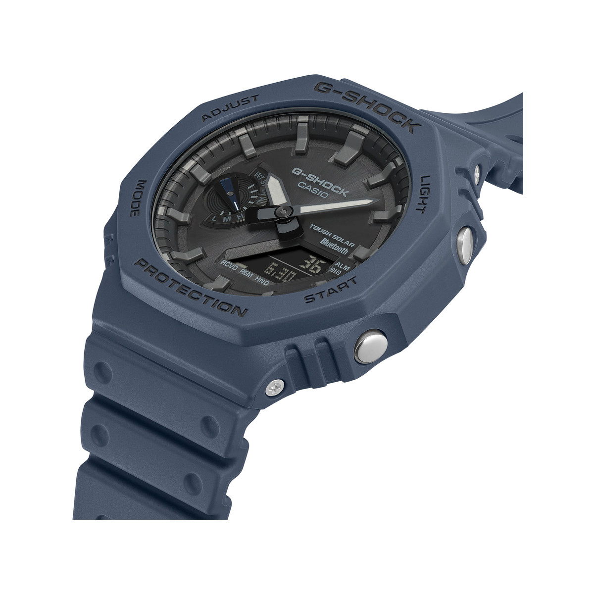 Montre G-SHOCK homme bracelet résine bleue