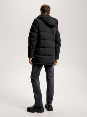 Parka utilitária Rockie com capuz acolchoado e quente