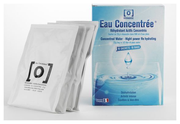 Hydradose Eau concentrée boîte de 10 sachets
