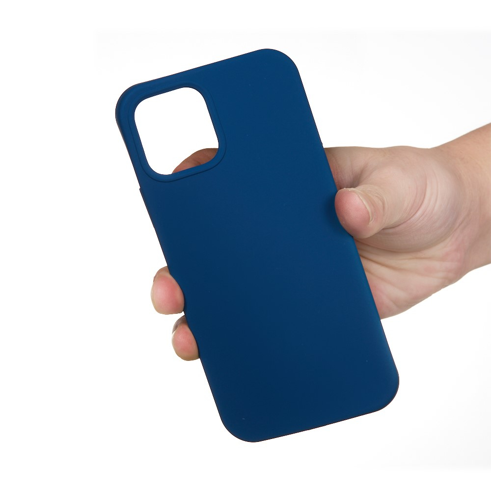 iPhone 13 Silikon Case Hülle - Blau