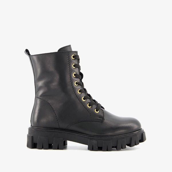 Groot leren meisjes veterboots