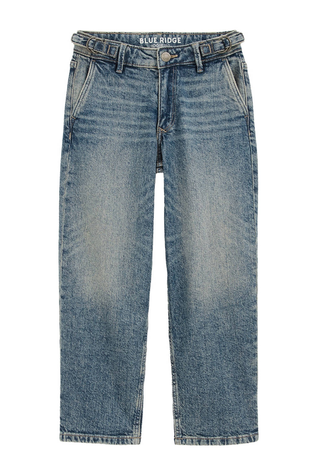 WE Fashion Blue Ridge loose fit jeans medium blue denim