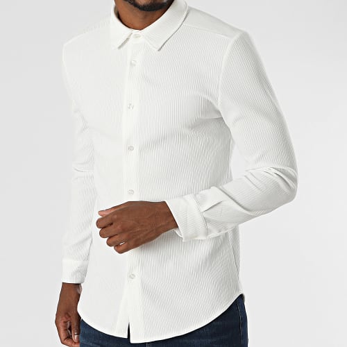 Chemise Manches Longues Blanc