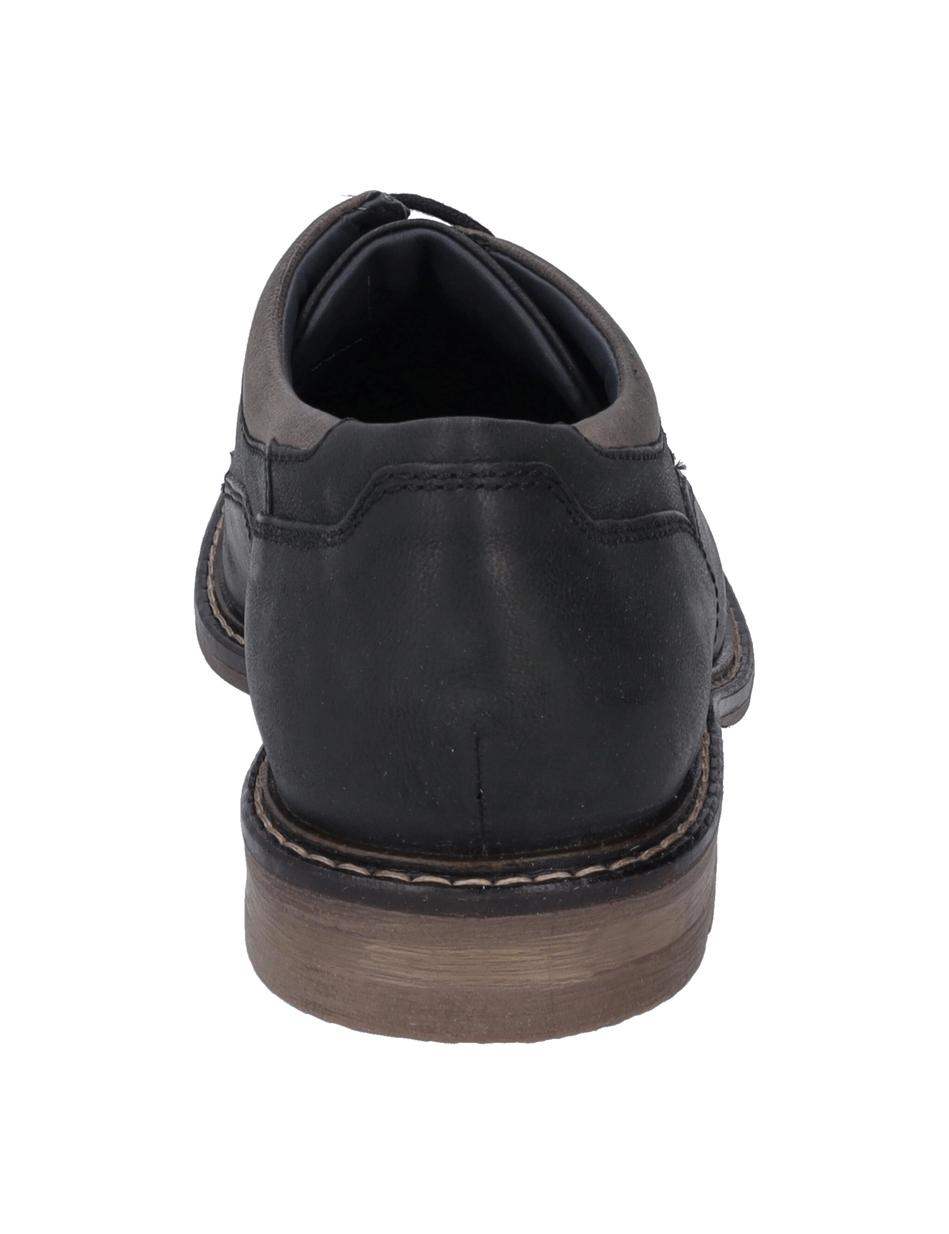 Halbschuh Earl 05, schwarz-kombi