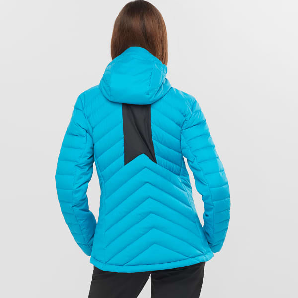 Doudoune ski SALOMON TRANSITION DOWN HOODIE W BARRIER REEF