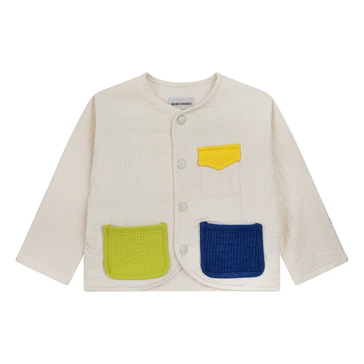 Bobo Choses Veste Color Block | Ecru
