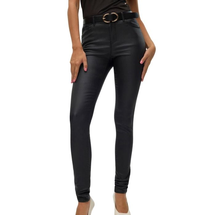 Vero Moda Seven Smooth Coated Broek Dames