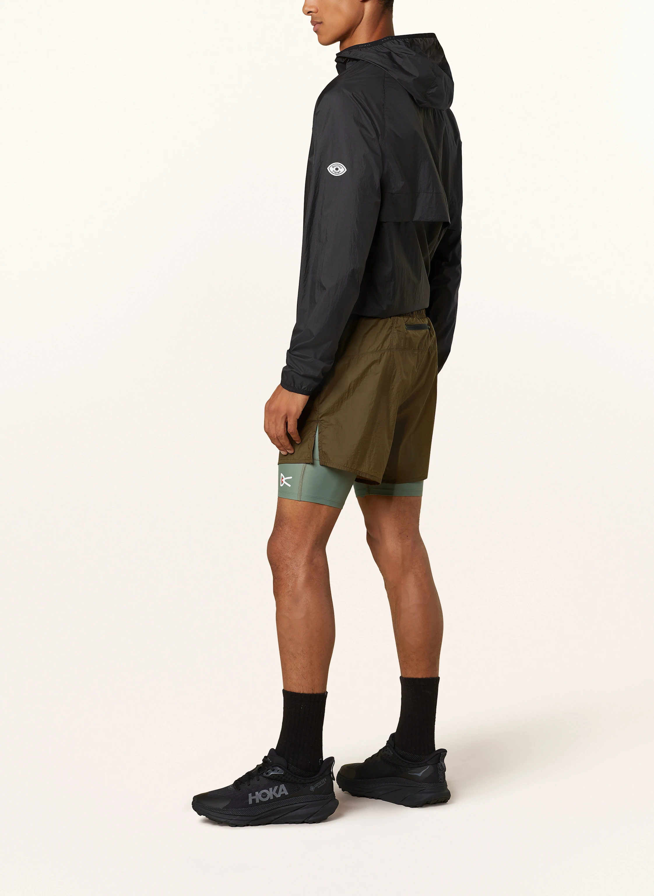 District Vision 2-in-1-Laufshorts