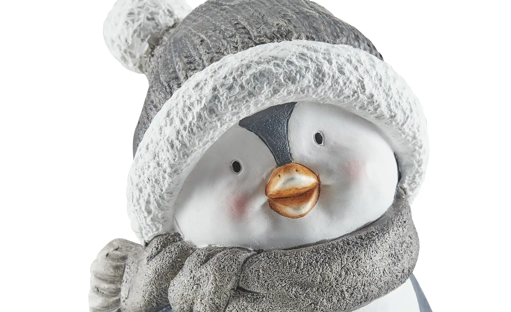 HOME STORY Deko Pinguin mit Schlitten