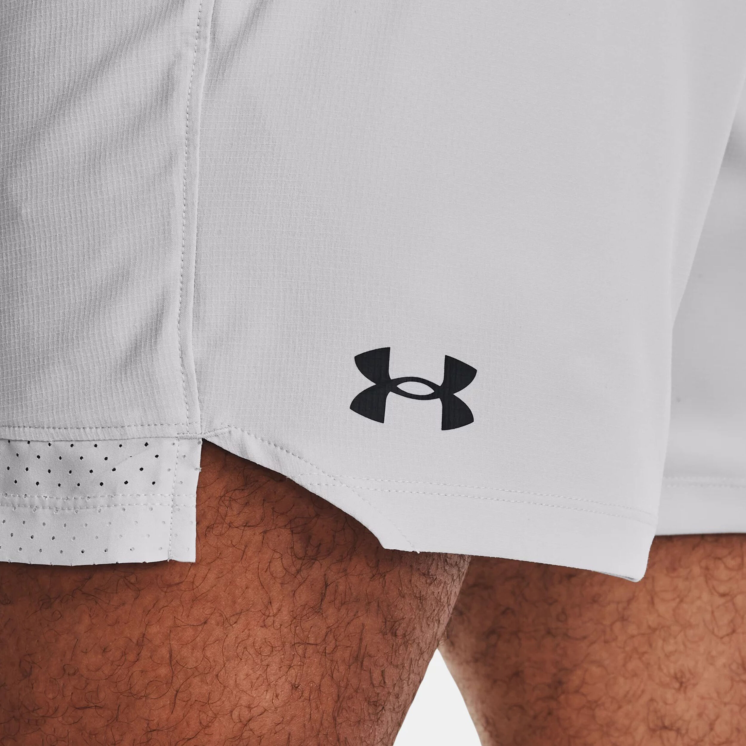 Under Armour Vanish Woven 6in Shorts Hommes - Gris Clair