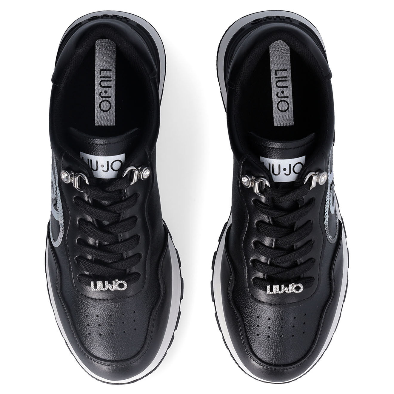 Liu-Jo Sneakers Julia noir/argenté