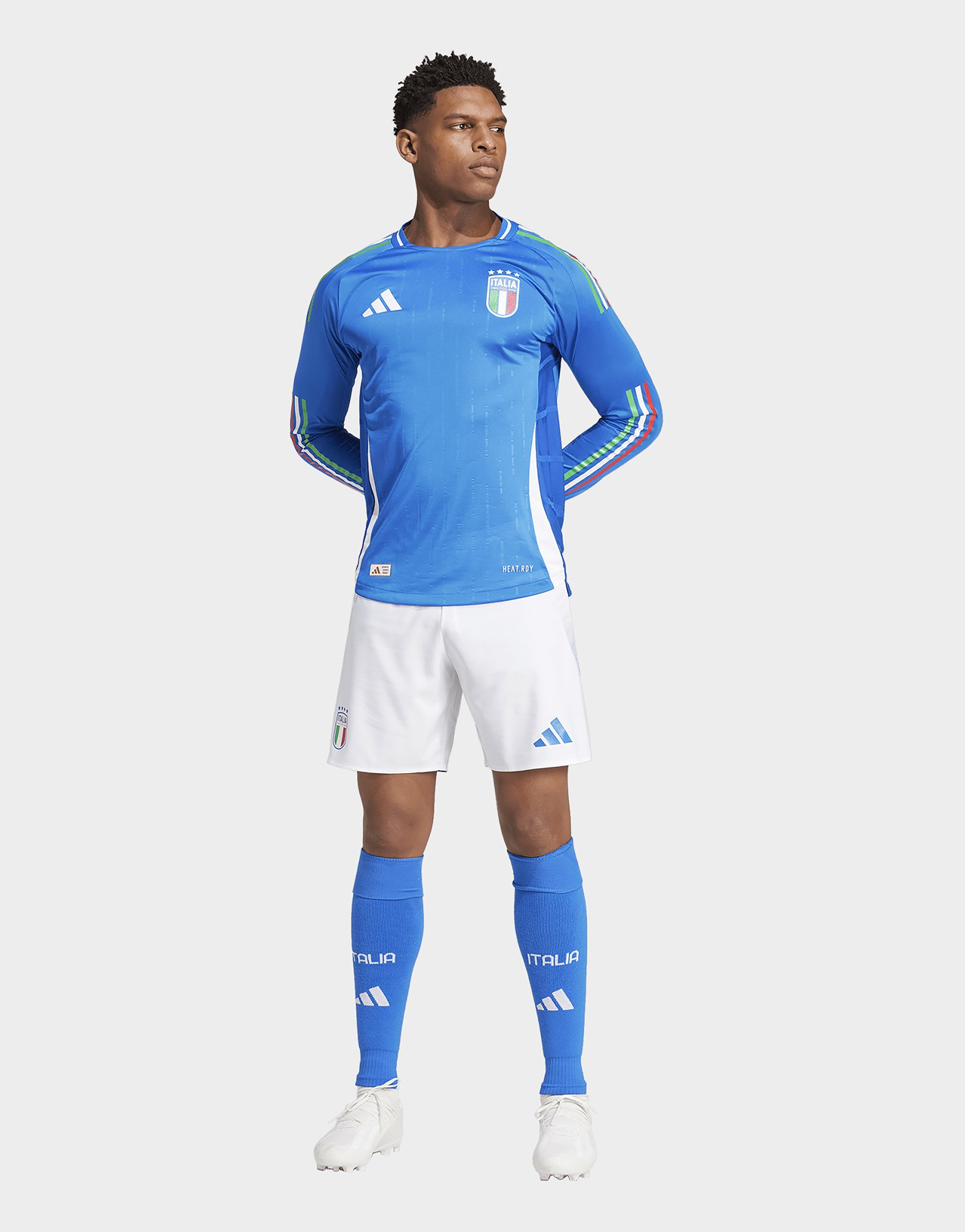 adidas Maillot manches longues Domicile Italie 24 Authentique