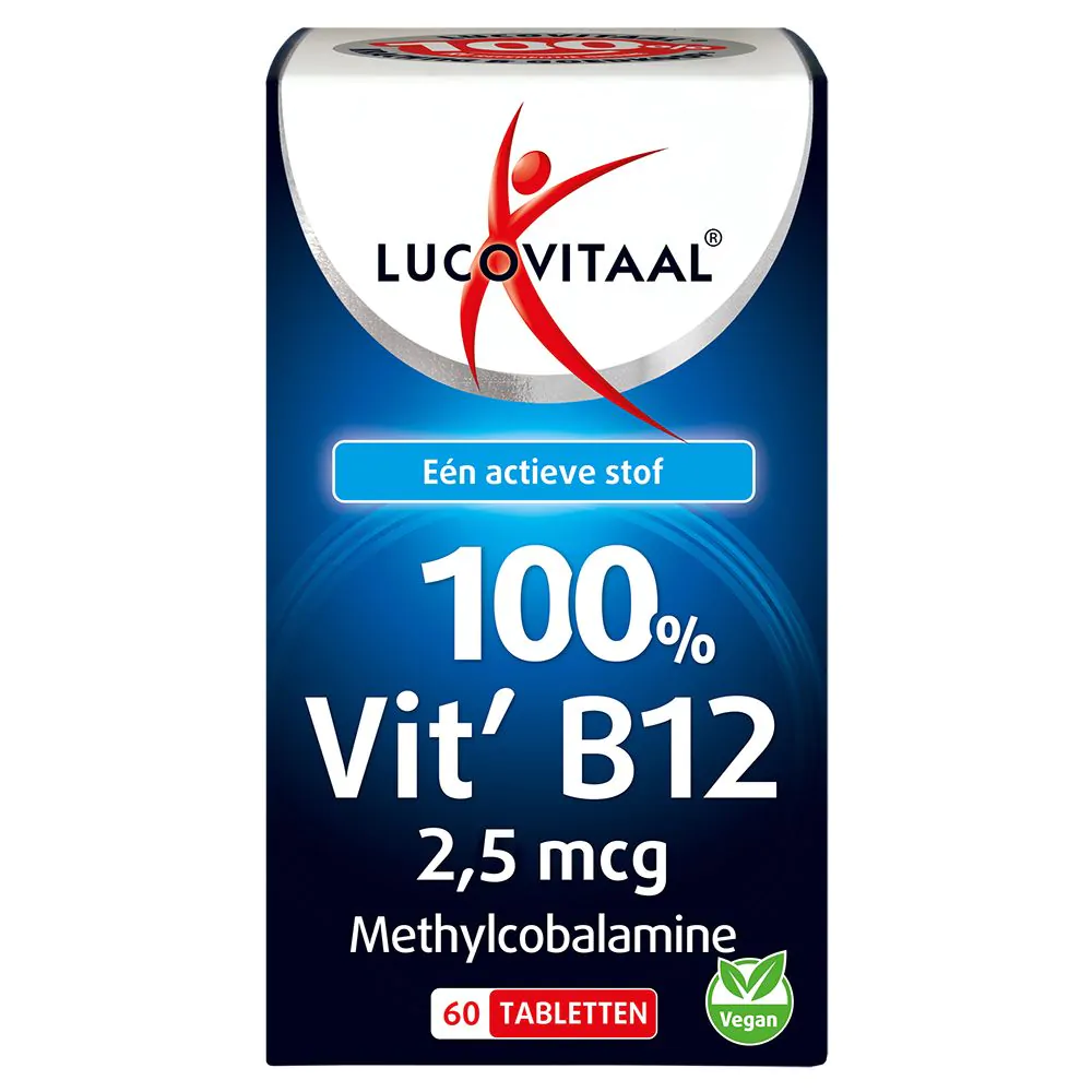 Vitamine B12 100% 60 tabletten