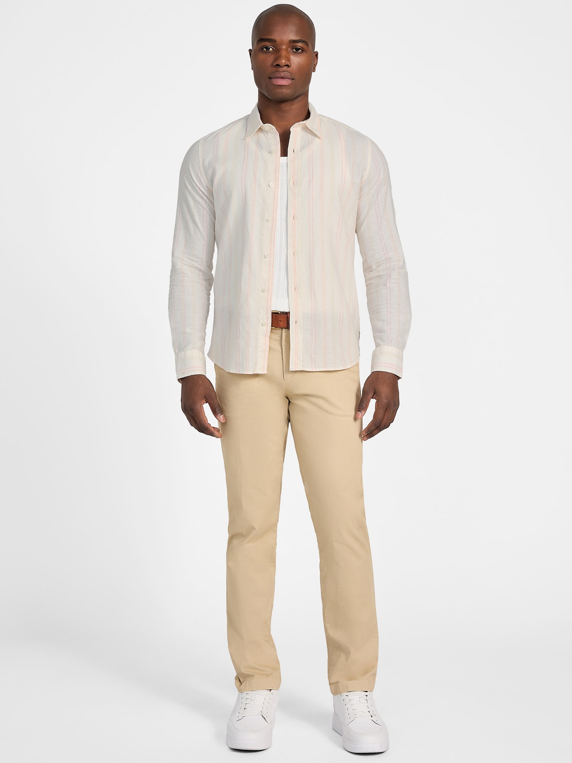 Camisa de linho listrada Eco Harkin