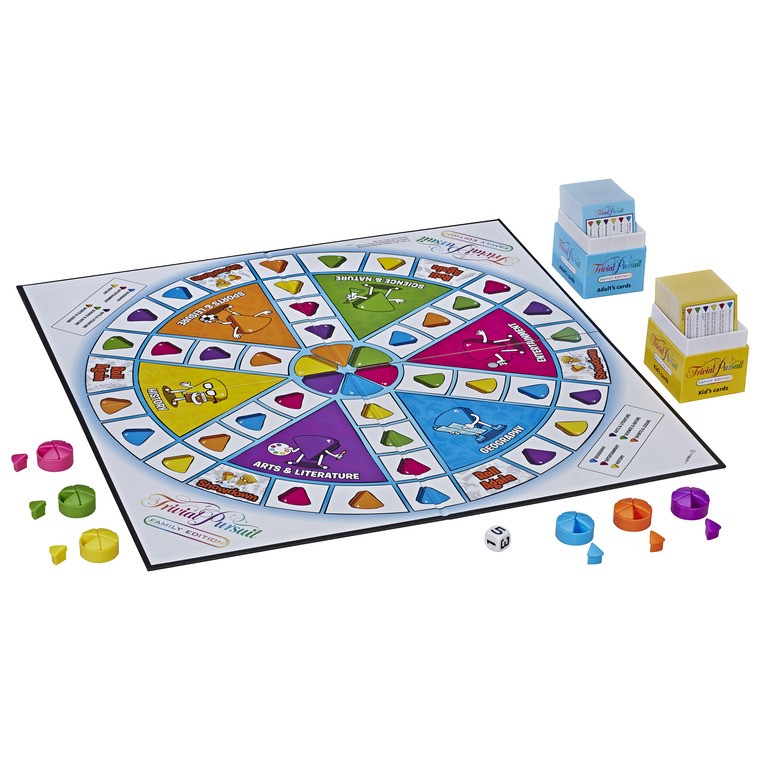 Hasbro - Trivial Pursuit - Familie Udgaven (DK) (E1921108)