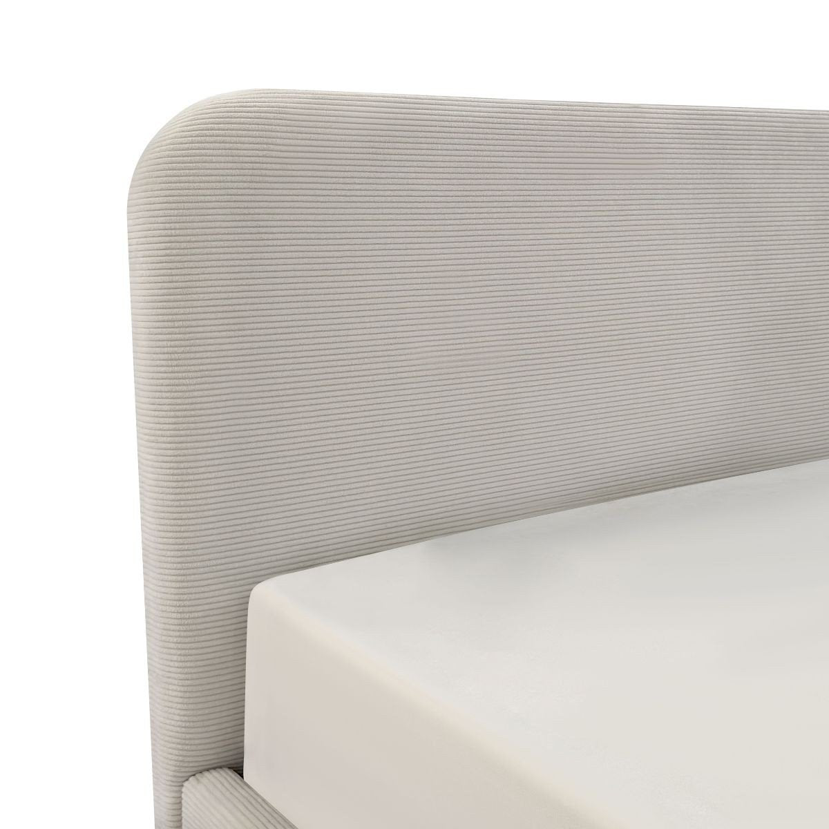 Calicosy - Bed met opbergruimte Livy - 205 cm - Beige