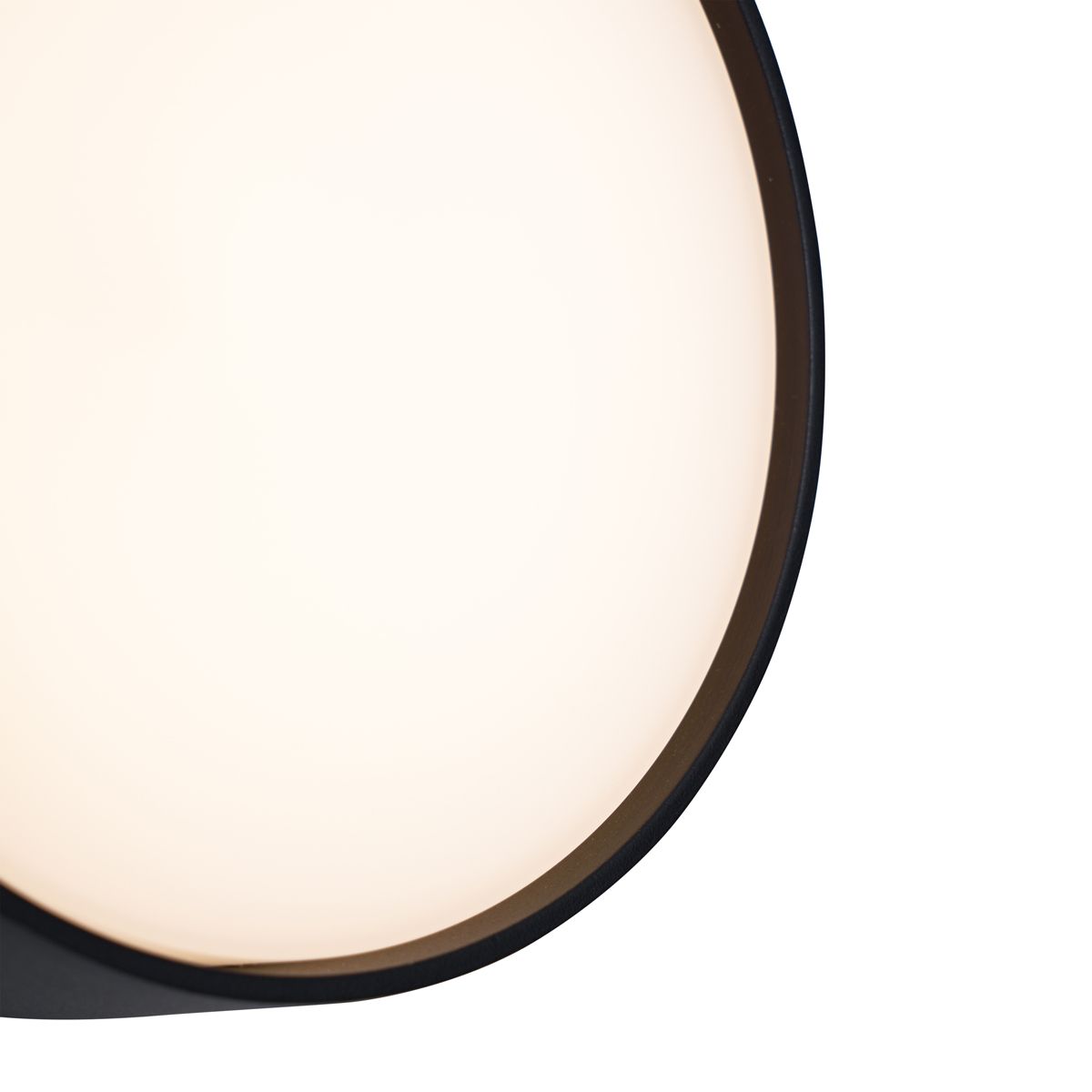 Moderne buiten wandlamp zwart incl. LED IP65 - Dop