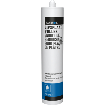 Handson gipsplaatvuller wit 290 ml