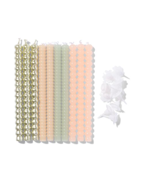 bougies de gâteau botanique lot de 10