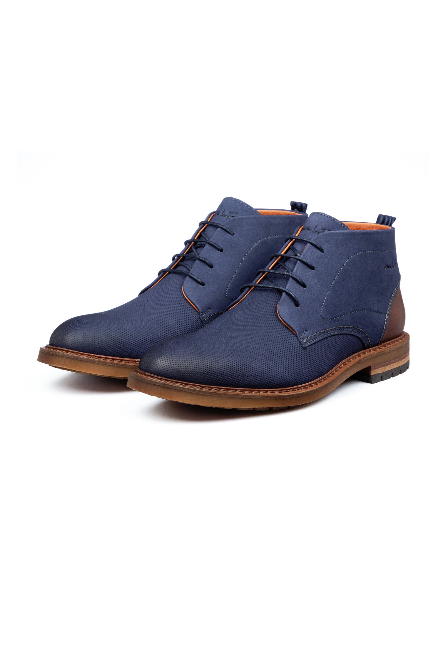 Blauw gladleren Dino boot