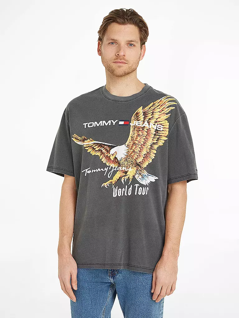 TOMMY JEANS T-Shirt grau
