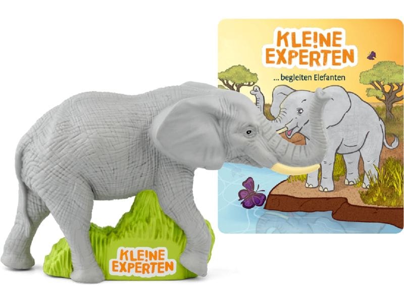 Tonies Hörbuch KLE!NE EXPERTEN begleiten Elefanten Hörspiel