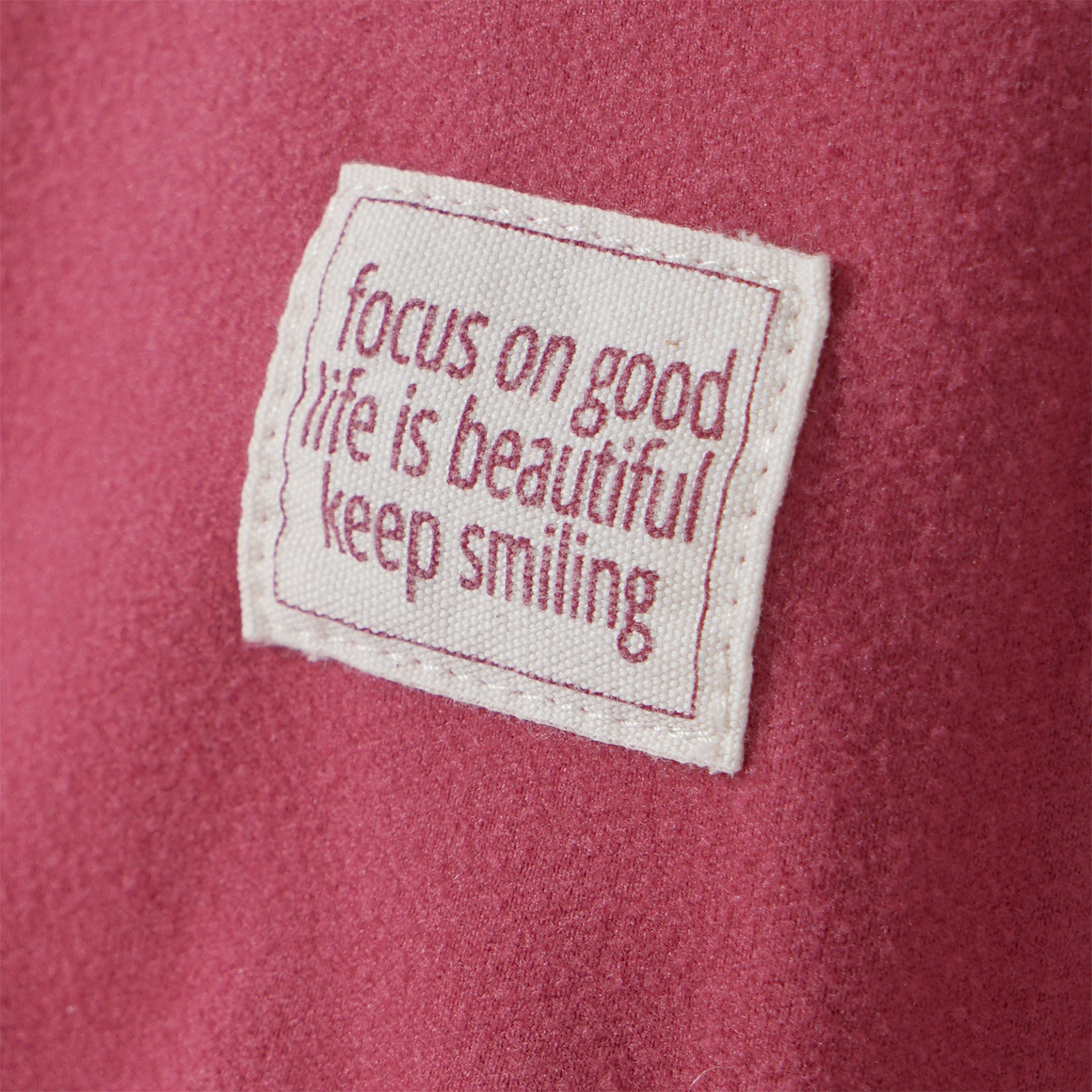 Yigga Mädchen Hoodie aus Fleece helllila