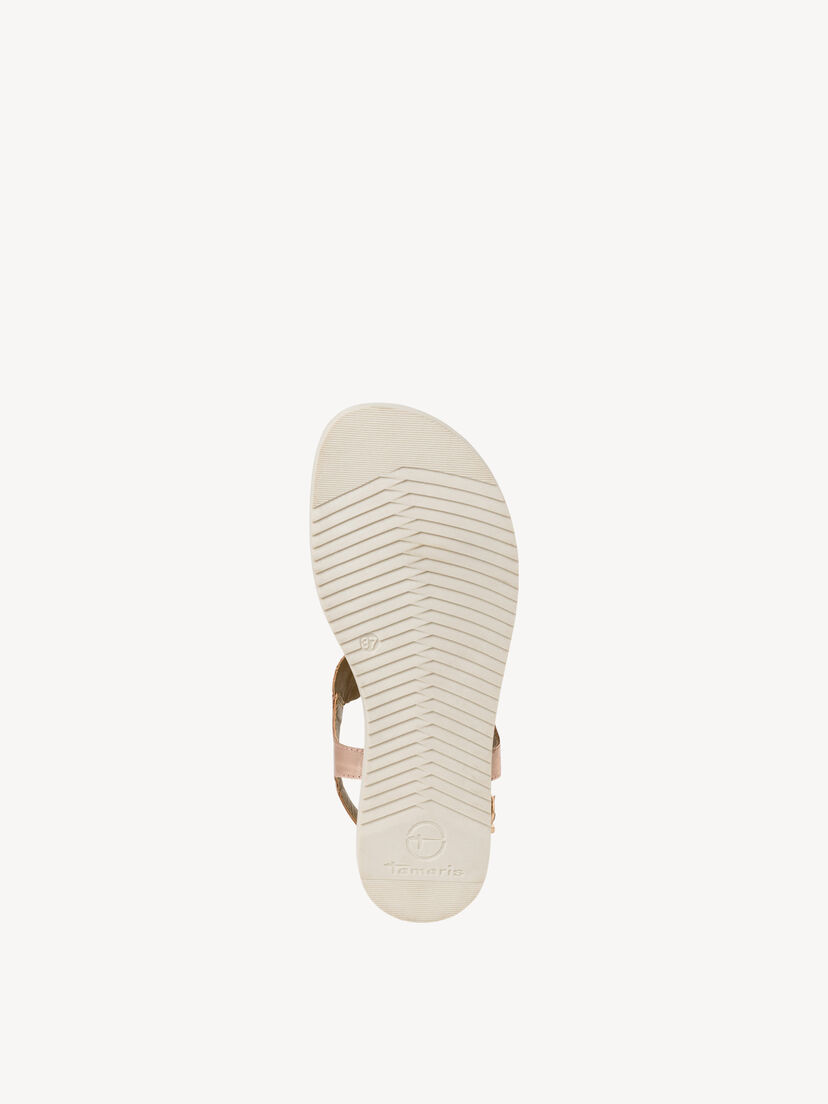 Leren Sandaal - metallic