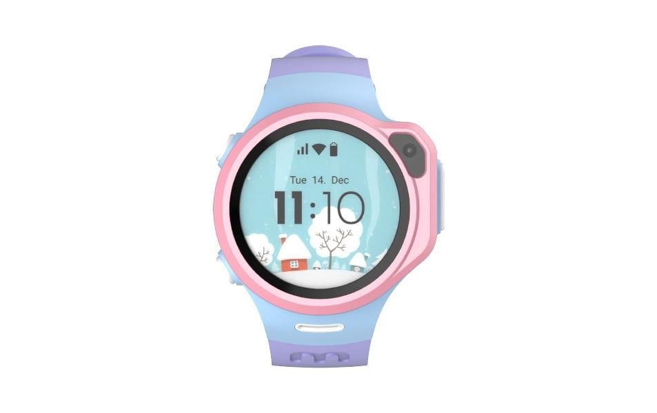 Smart Watch Fone R1s Blau/Rosa/Violett<br>Ultimatives Smartwatch-Erlebnis für Kinder