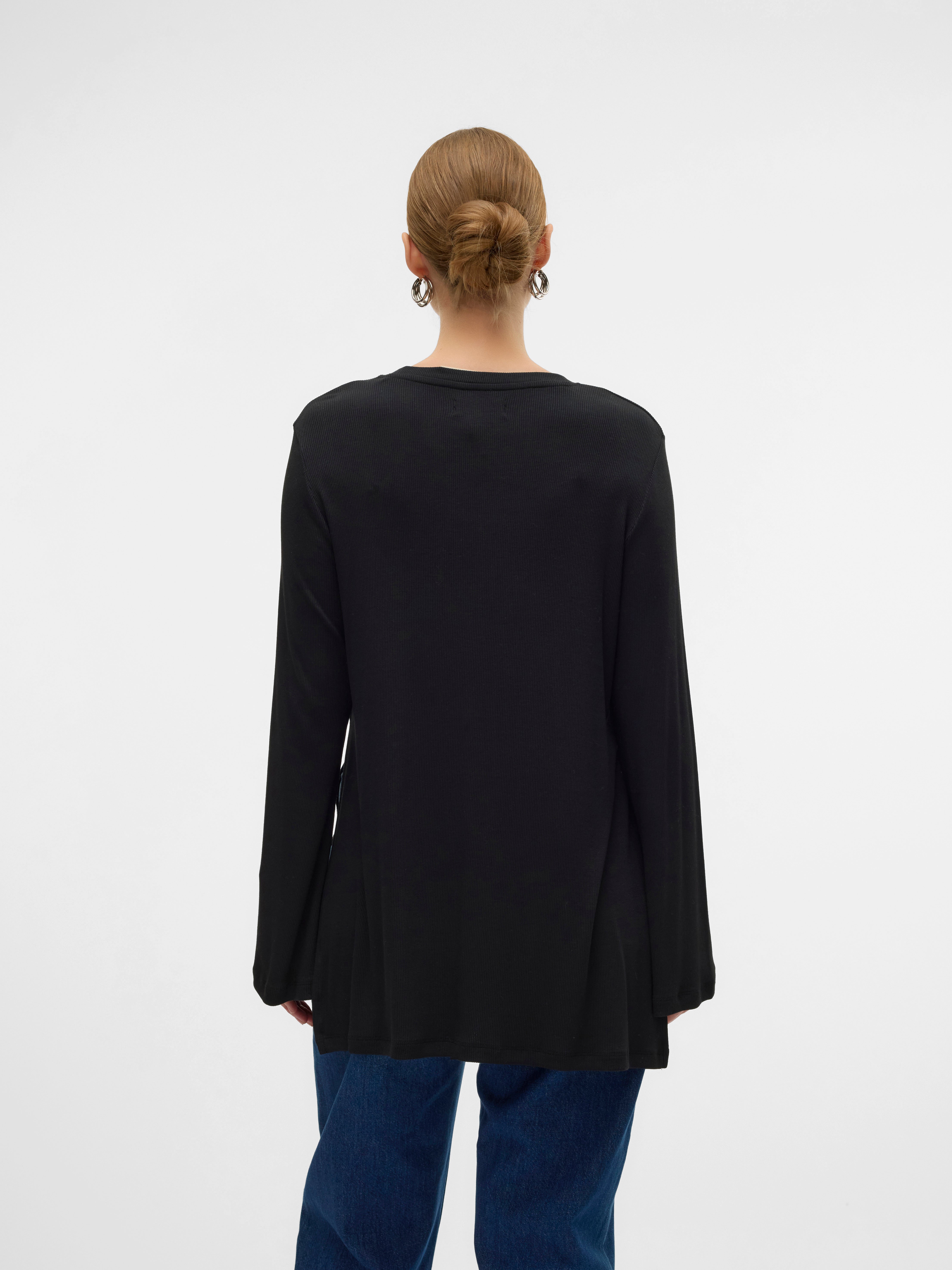 Regular fit Hoge hals Top