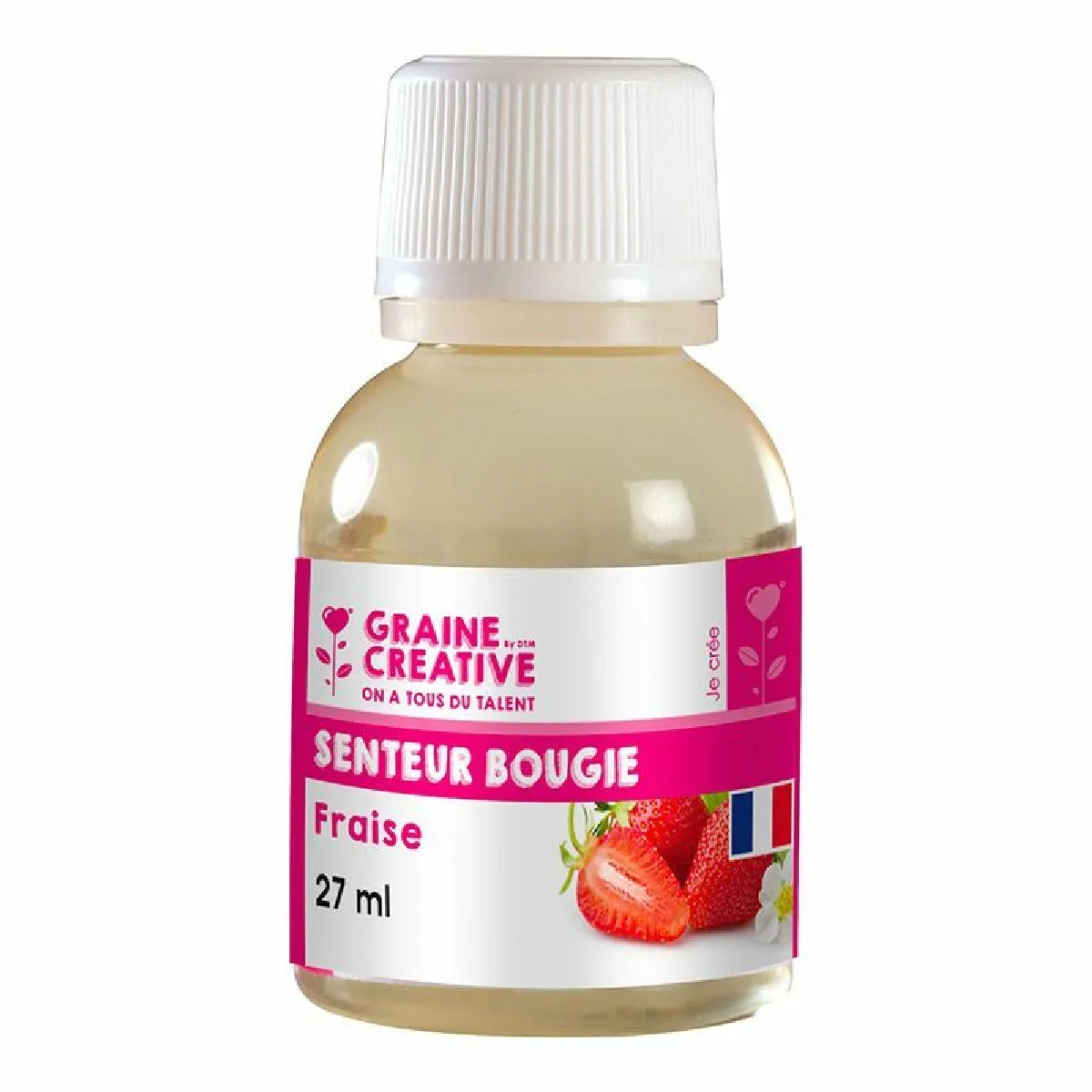 Graines Créatives Parfum à bougie - Fraise 27 ml